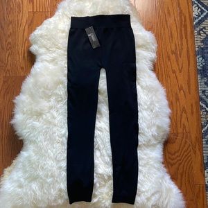 ShoSho Black Leggins Tights One Size
